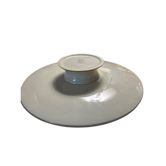 Lenox Winter Greetings Red Cardinal Cake Plate Fine China 11.5" Diameter FLAW - Picture 2 of 5